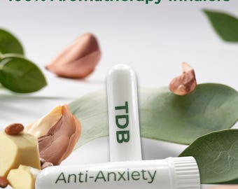 Aromatherapy Inhalers 100% Pure Essential Oils Natural Wellness & Mood Support
