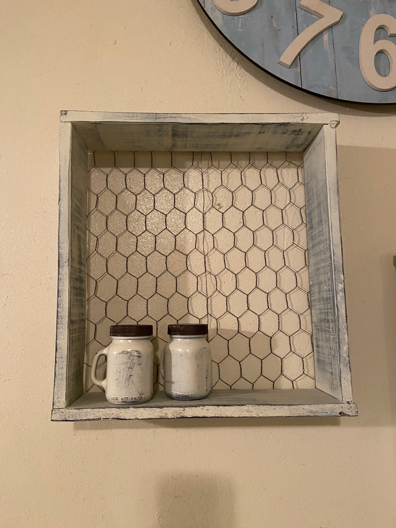 Chicken Wire Shelves Etsy