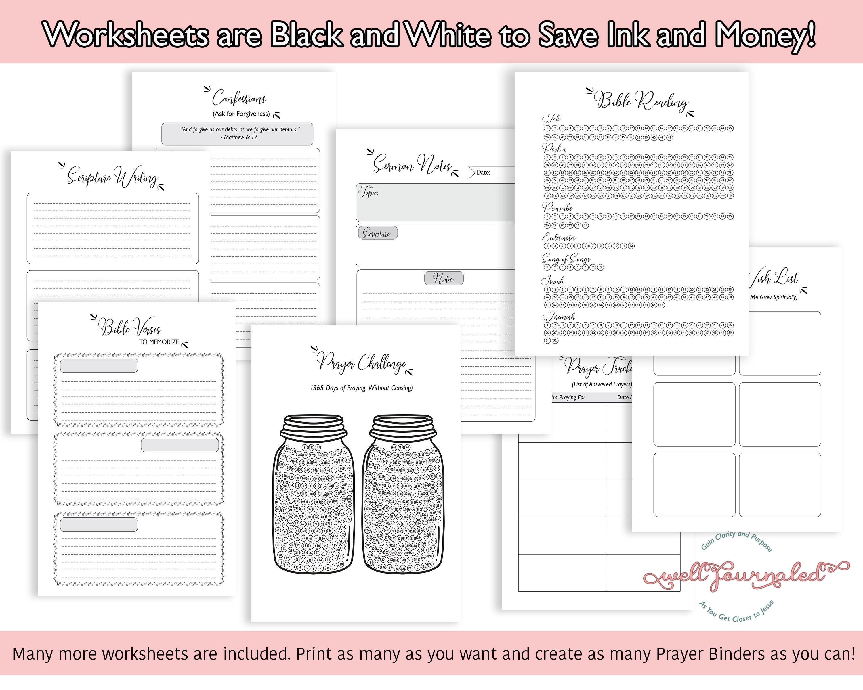 Prayer War Binder Printable Prayer Journal and Bible Study - Etsy