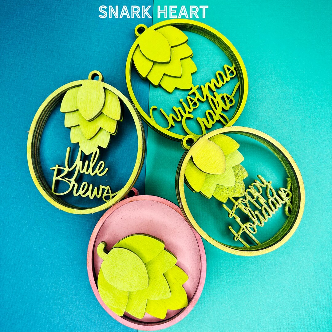 Beer Ornament Svg File for Laser, Aura File,gift for Beer