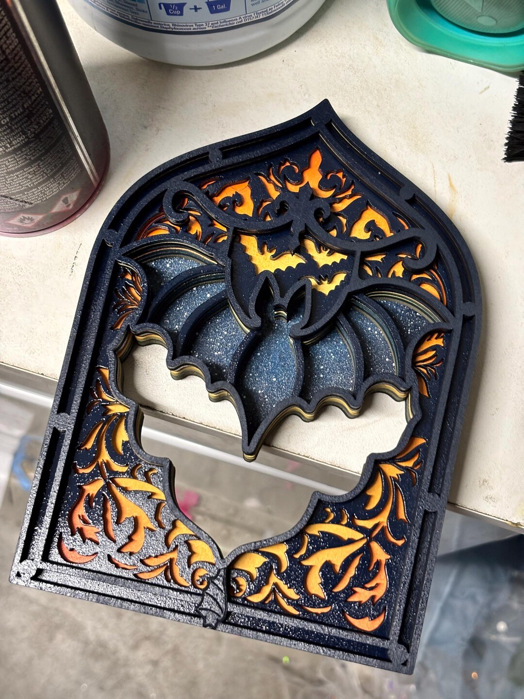 Christmas Release 2025: Scrollwork Bat - Etsy UK
