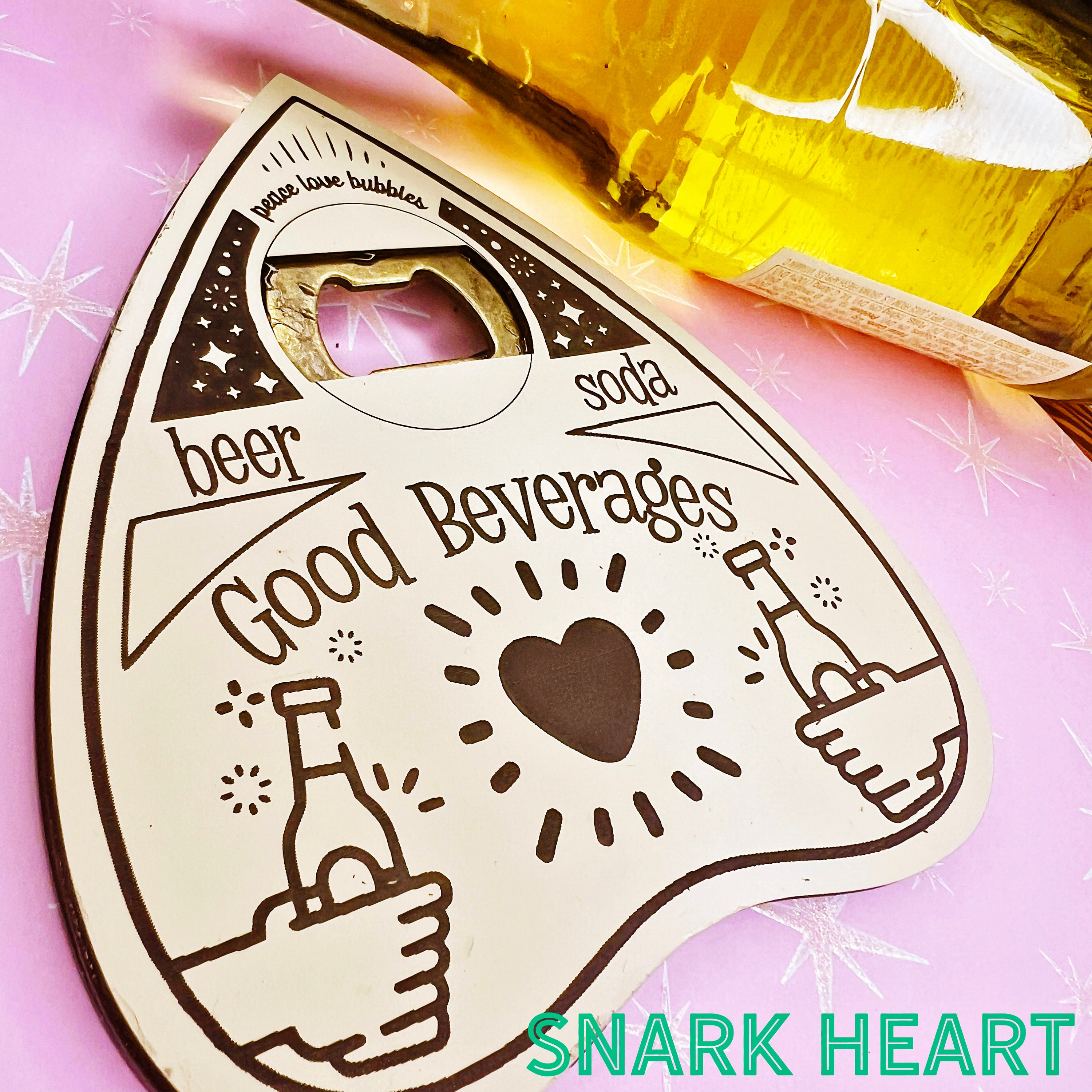 planchette bottle opener svg file, stocking stuffers for men funny,beer quotes svg, beer lover gift,  Glowforge ready, witchy gift