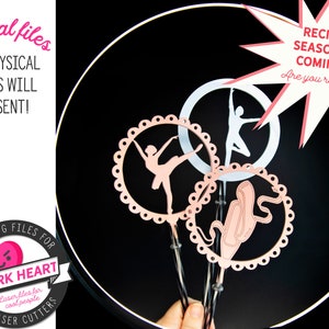 magic wand svg for children, glow wand glowforge laser cut files, dance recital gift for girls, dance wand promotional items for kids and