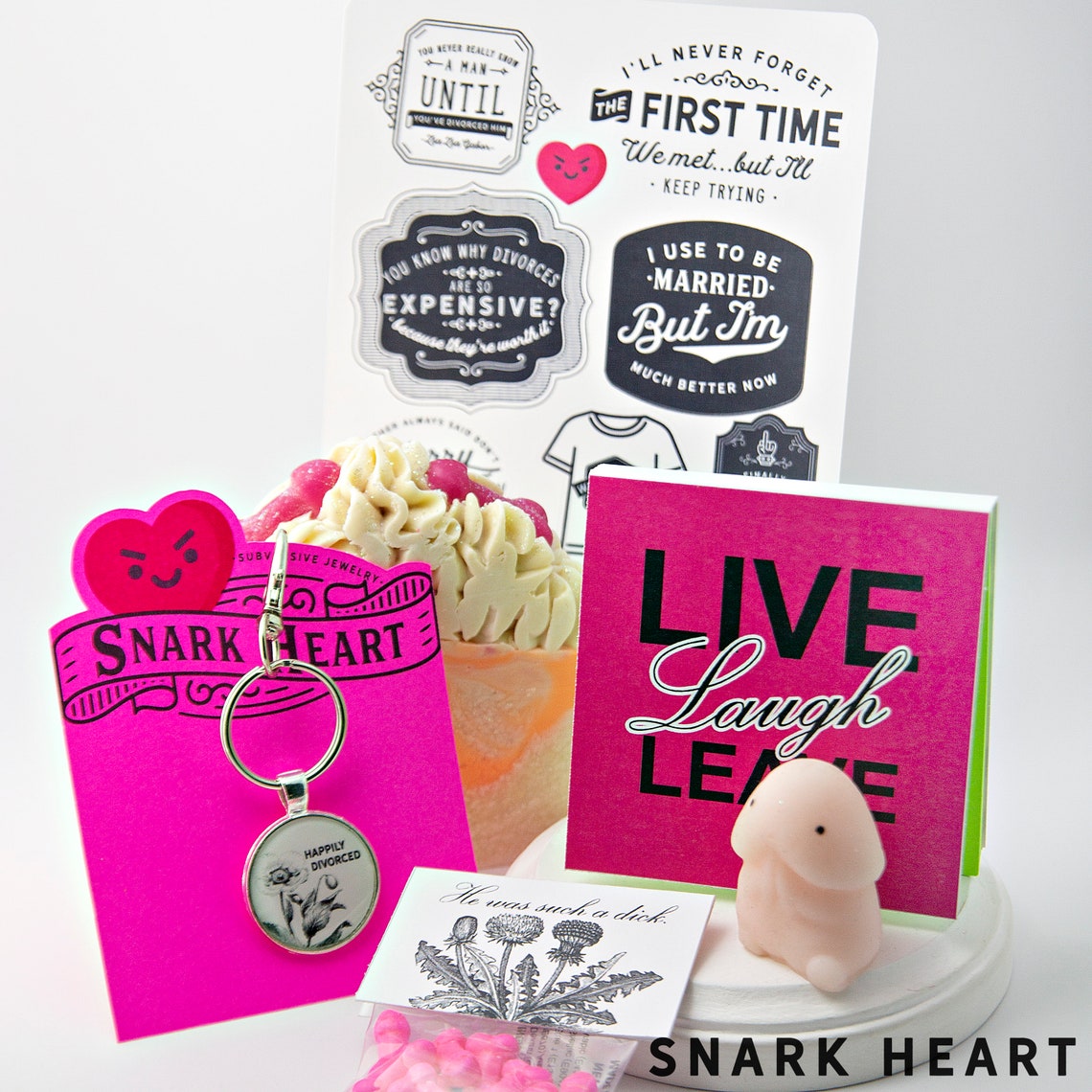 Divorce Gift Box for Her Break Up Care Package Funny Gift Etsy