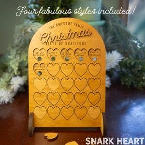 Laser cut advent calendar, gift for Christmas lovers, diy wood advent calendar, countdown to Christmas svg, Christmas decor for kids, best