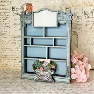 vintage oude typemachine miniatuur boekenplank - Snark Heart June Drop