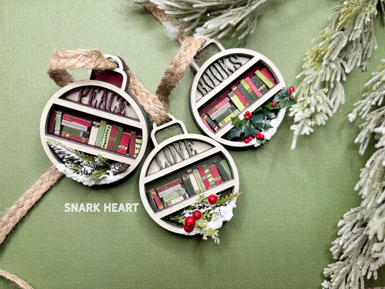 Best Selling Ornament Files Wood Bookshelf Cut Files for