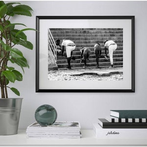 Return from the beach - fine art - Numbered and limited print - opal rating - Boulogne sur mer