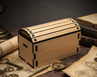 Pudełko z łamigłówką Zenith Maple Wood: Ukryta przegródka – łamigłówka