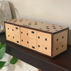 27 Step Altair | Original Wooden Puzzle Box | Hidden Compartment | Smart Gift for Adults and Kids | Desk Puzzle | IQ Logic 3D Puzzle