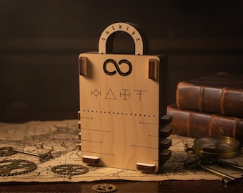 Drewniana zamka Sentinel: Łamigłówka w pokoju zagadek