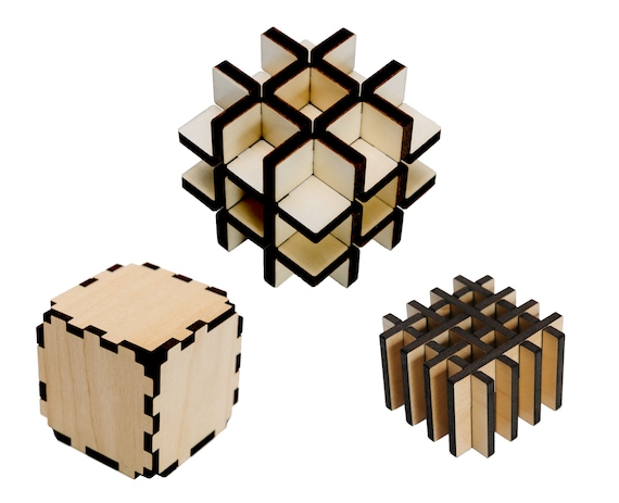 Lot de 3 paquets Cube d'inversion, Cube Vega, Grille binaire 4