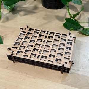 34 Step Icarus Hidden Compartment Maze Puzzle Box