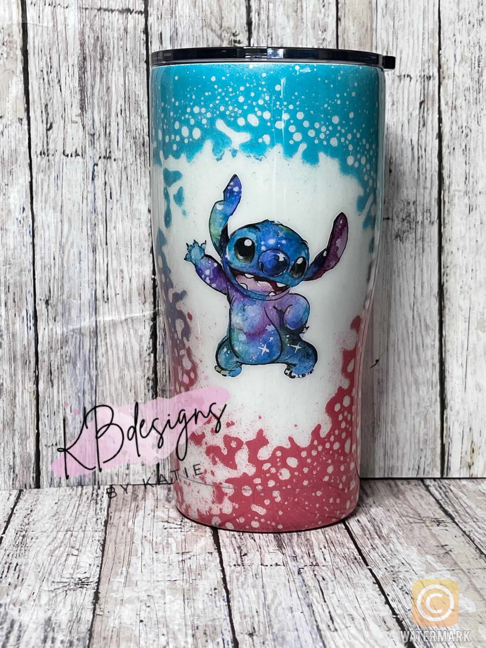 Stitch Powerwash Tumbler Personalized Stitch Tumbler Teal | Etsy