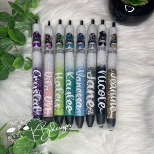 Nurse Life Glitter Pen, Personalized nurse pen, Glitter pen, refillable pen, cute nurse pen, nurse life, gift for nurse, cute glitter pen