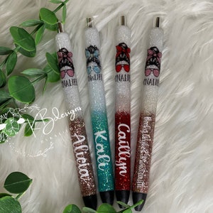 CNA Personalized Glitter Pen