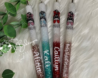 CNA Personalized Glitter Pen