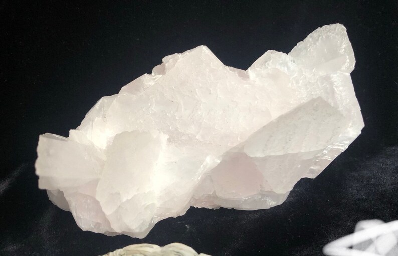 2 lb. Stunning and large 3\u201d tall x 6\u201d pink aragonite free form