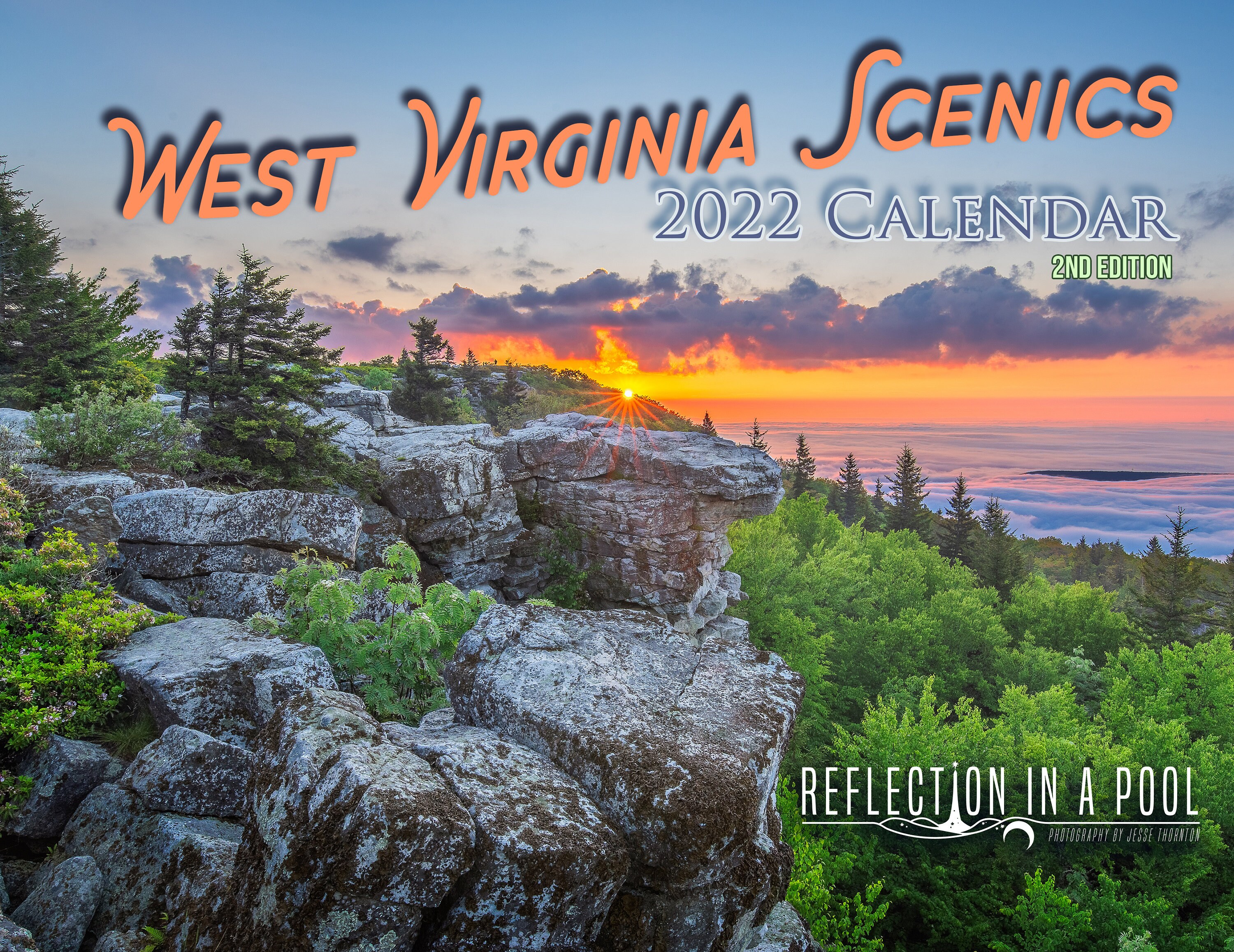 Wvu Calendar 2022 2022 West Virginia Scenics Photography Wall Calendar | Etsy Australia