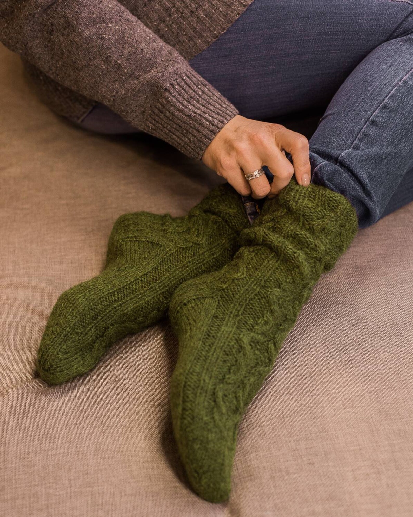 PDF KNITTING PATTERN Socks. Top Cuff Down Socks Pattern. Etsy