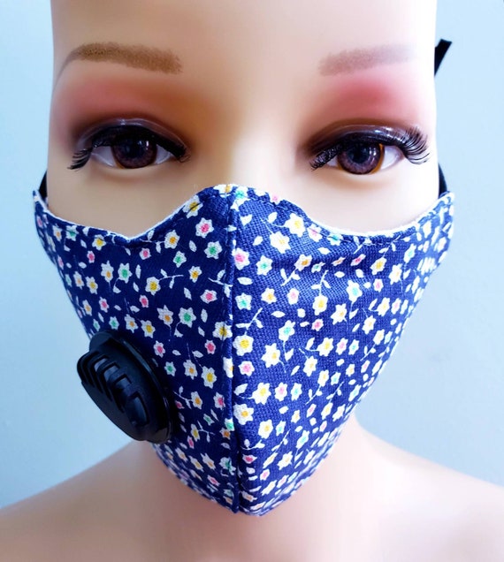 Vent Mask Respirator Mask Reusable Adjustable Facemask With 1 Etsy