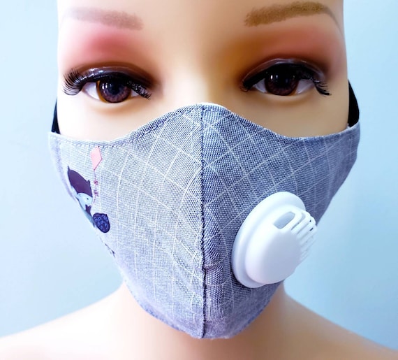 Kids Vent Mask Respirator Mask Reusable Adjustable Facemask 1 Etsy