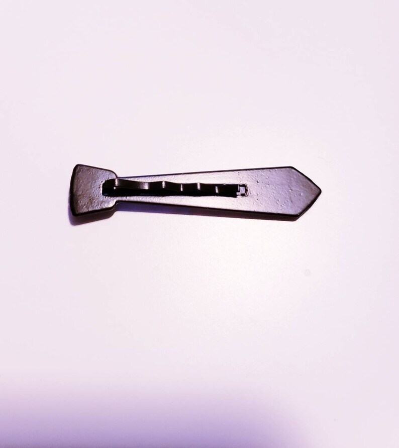 Hair Necktie Clips 2 Metal Tie Clips Combo Accessories Tie Bar Pocket Mens Womens Shirt Collar