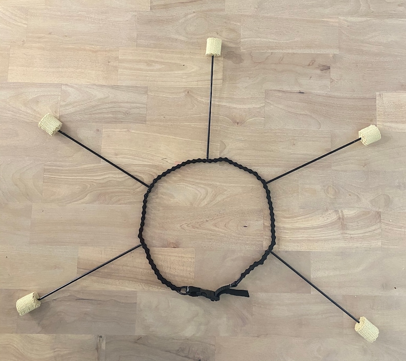 Fire belly dance belt