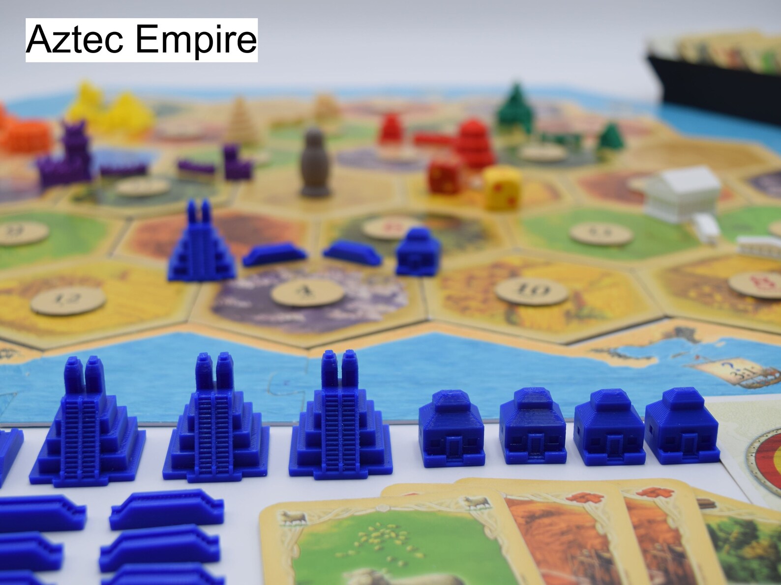 Catan Settlers of Catan Catan Pieces Civilizations Etsy