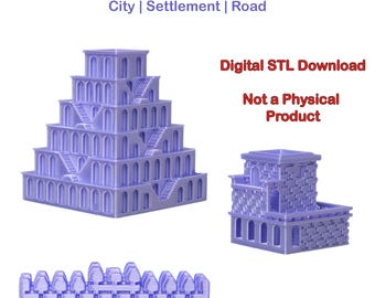 Babylonian Empire | Base Set for Catan | Digital STL 3MF Files | Personal Use License