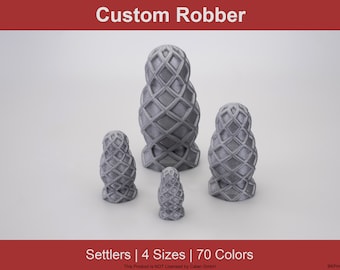 Robber | Settlers | Board Game | 70 COLORS