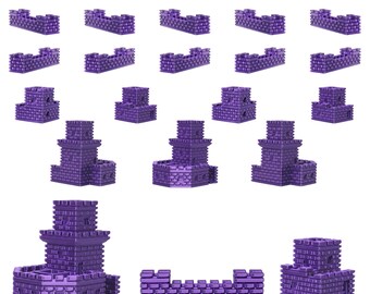 Portuguese Empire Sets for Catan | Civilization Replacement Pieces | Cities, Settlements, Roads | 70 Colors