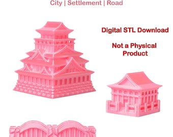 Japanese Empire | Base Set for Catan | Digital STL 3MF Files | Personal Use License