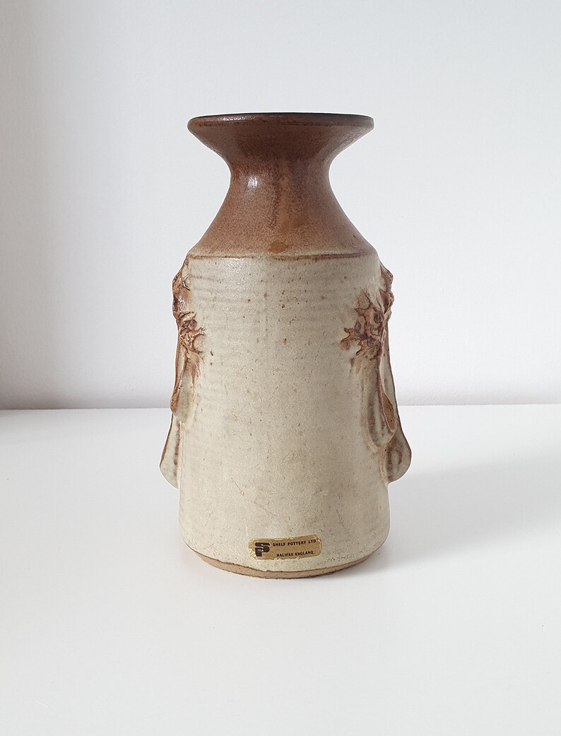 MidCentury Shelf Pottery Halifax Vase Etsy