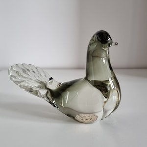 Vintage Murano Italian Art Glass Bird Sculpture Figurine