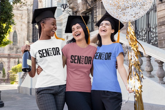 Senior 2021 Graduate T-shirt Graduation 