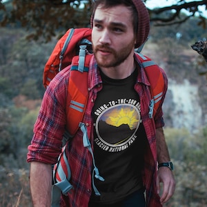Glacier National Park T-Shirt: Going-to-the-Sun Road, Montana Souvenir