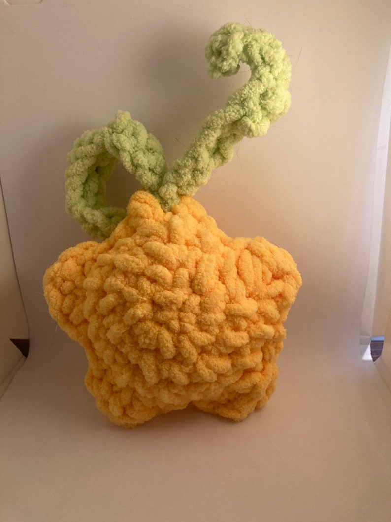 Kingdom Hearts Paopu star fruit Plush Etsy