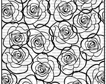 Download Flower Pattern Svg Etsy