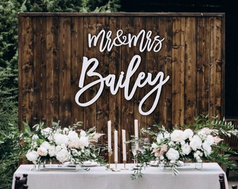 Bord meneer en mevrouw, bord houten bord meneer en mevrouw, bord meneer en mevrouw gepersonaliseerd, houten bord meneer en mevrouw, bord bruiloft, bord bruiloft, achtergrondbord bruiloft