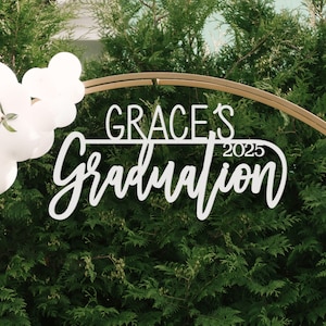 Graduation Backdrop, Graduation Party Decorations, Graduation Yard Sign, Graduation Party Sign, Graduation Banner, Backdrop Sign, Party Sign