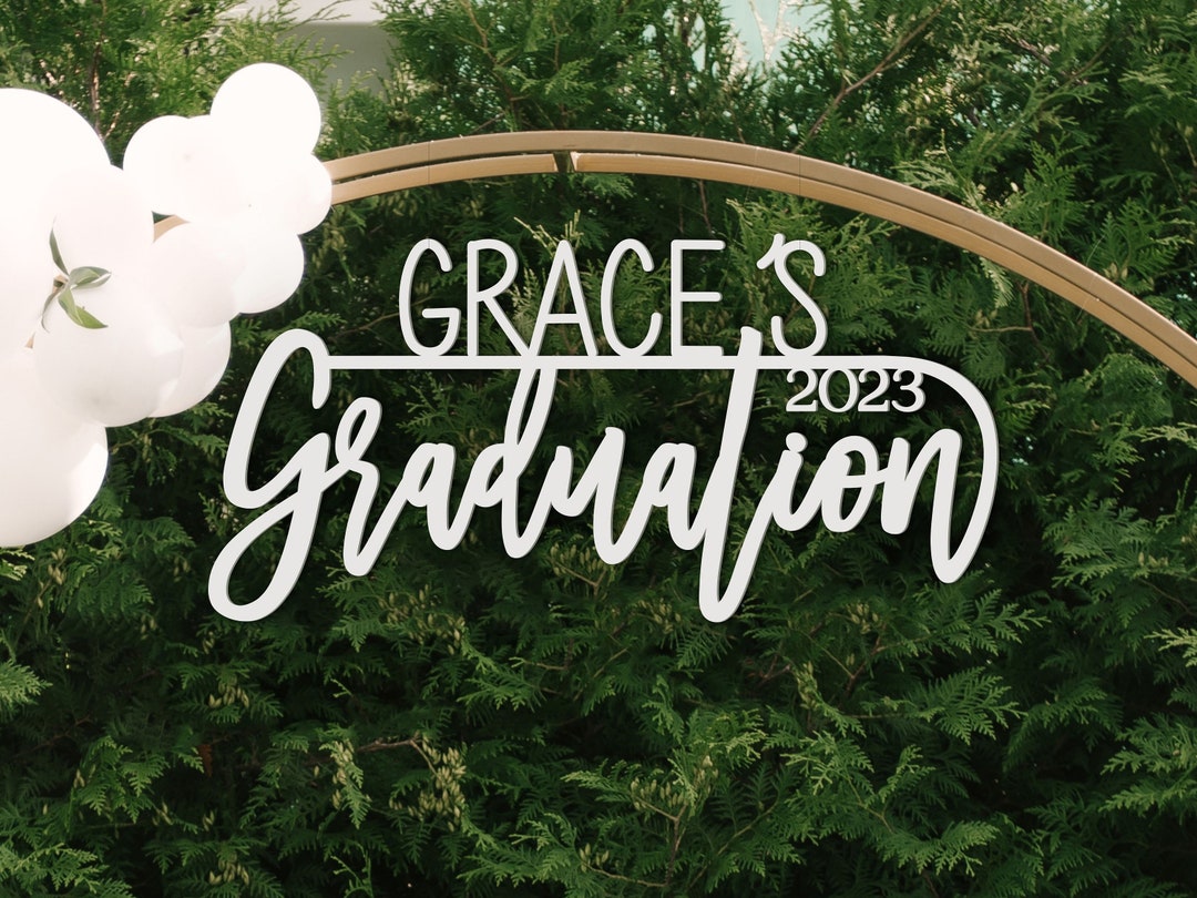 Graduation Backdrop, Graduation Party Decorations, Graduation Yard Sign