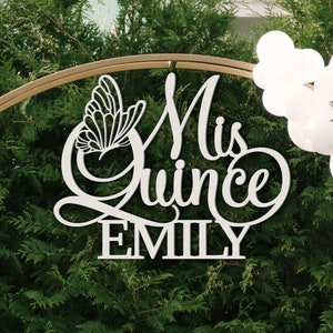 Quinceanera Decorations, Mis Quince Sign, Quinceanera Sign, Quinceañera Party, Quince Decor, 15th Birthday Decorations, Backdrop Sign