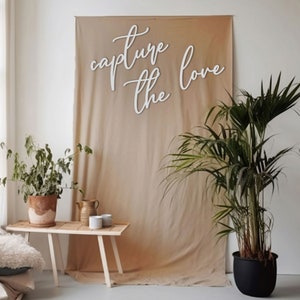 Capture the love Sign, Love Wedding Decorations , Photo zone Signs, Photobooth Decor, Photo booth Backdrop Sign, Background for Photo booth