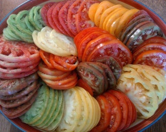 Mix of Heirloom tomatoes, 400 varieties ;-)