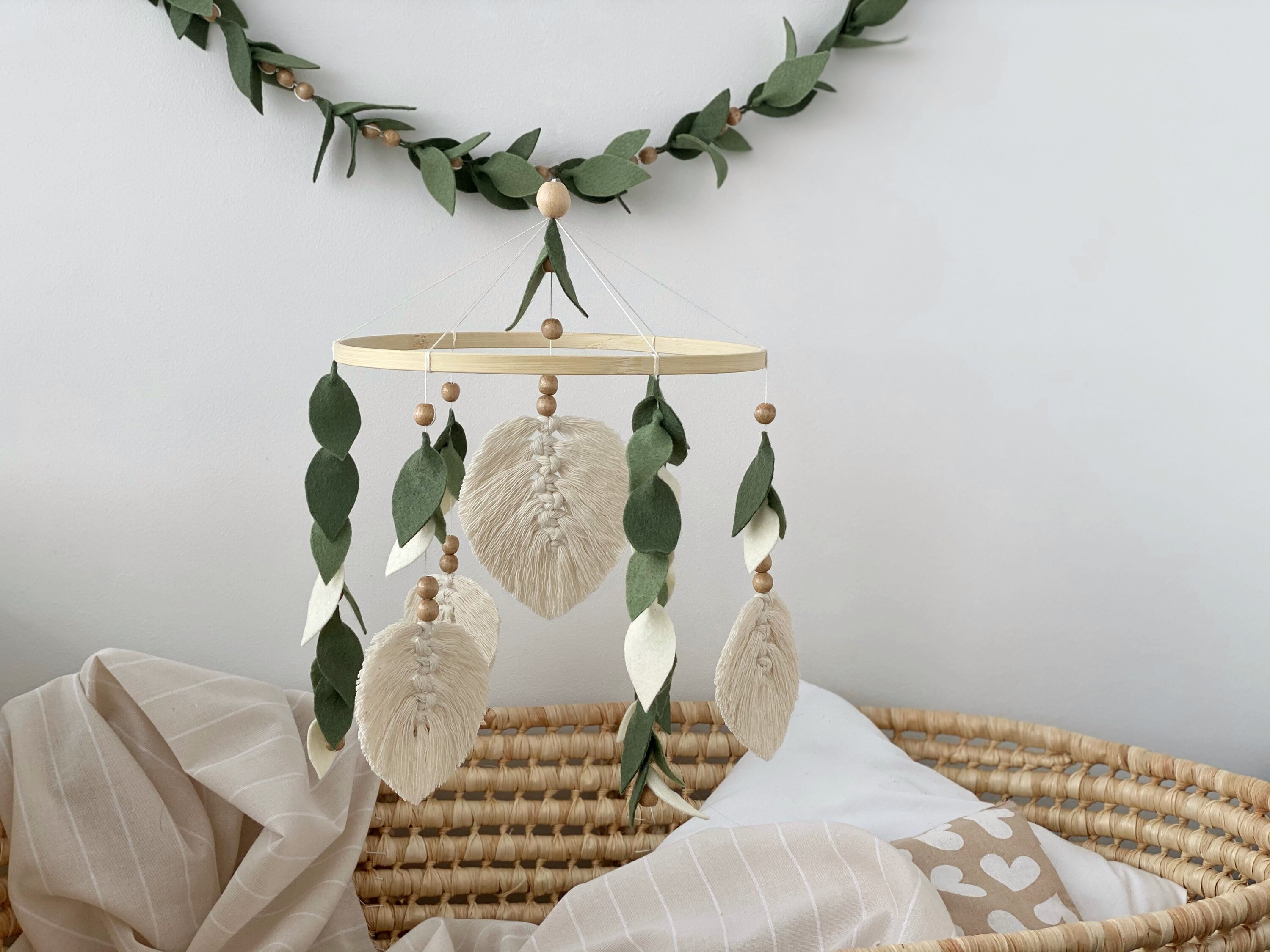 Baby mobileNursery baby mobileboho baby mobilebaby mobile Etsy