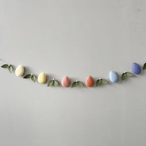 Ostergirlande-Ostern Deko-Frühlings Girlande-Ostern Girlande-Frühlings Girlande-Filz Dekor-Ostern Geschenke für Jungen-Osterhase-Ostern Dekoration