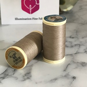 Sajou No. 302- Linen GLOVING THREAD- Fil a gant au Chinois- Spool (150m) or Cone (1000m)