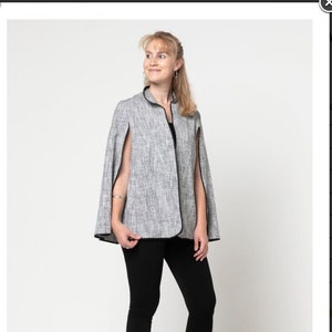 Nell Cape- Style Arc Paper Pattern- Sizes 4-16