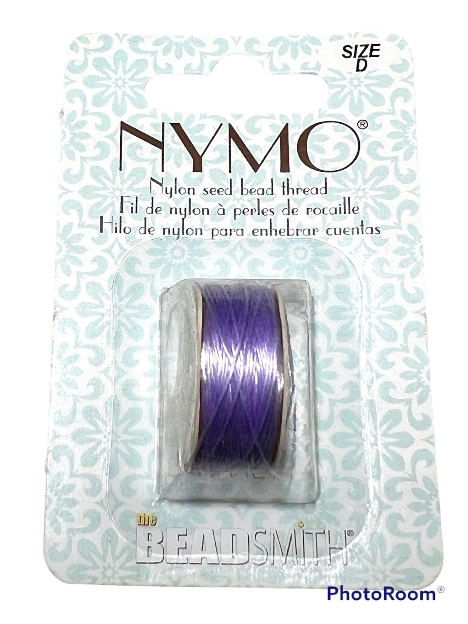 NAVY Nymo Thread, Size D Thick Nylon Beading Thread-Nymo-Nav